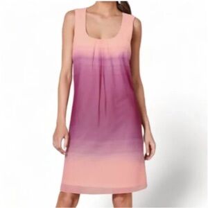 Venus Pink-Purple Ombré Dress